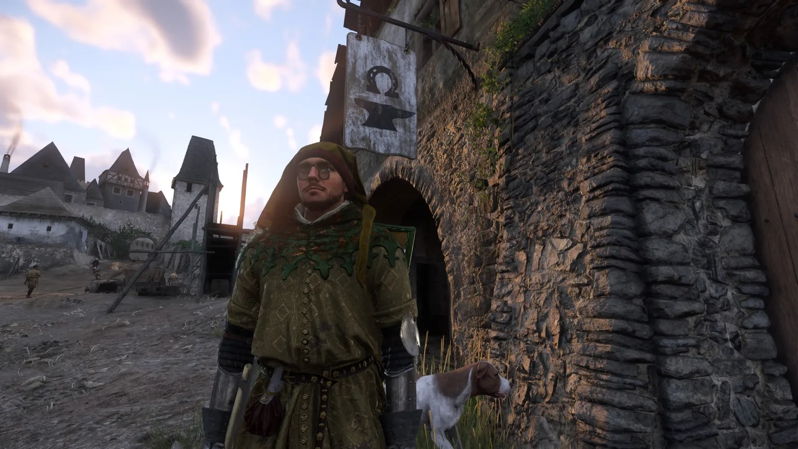 KCD2 Legacy of the Forge abgebrannte Kuttenberg-Schmiede nahe Hole in the Wall