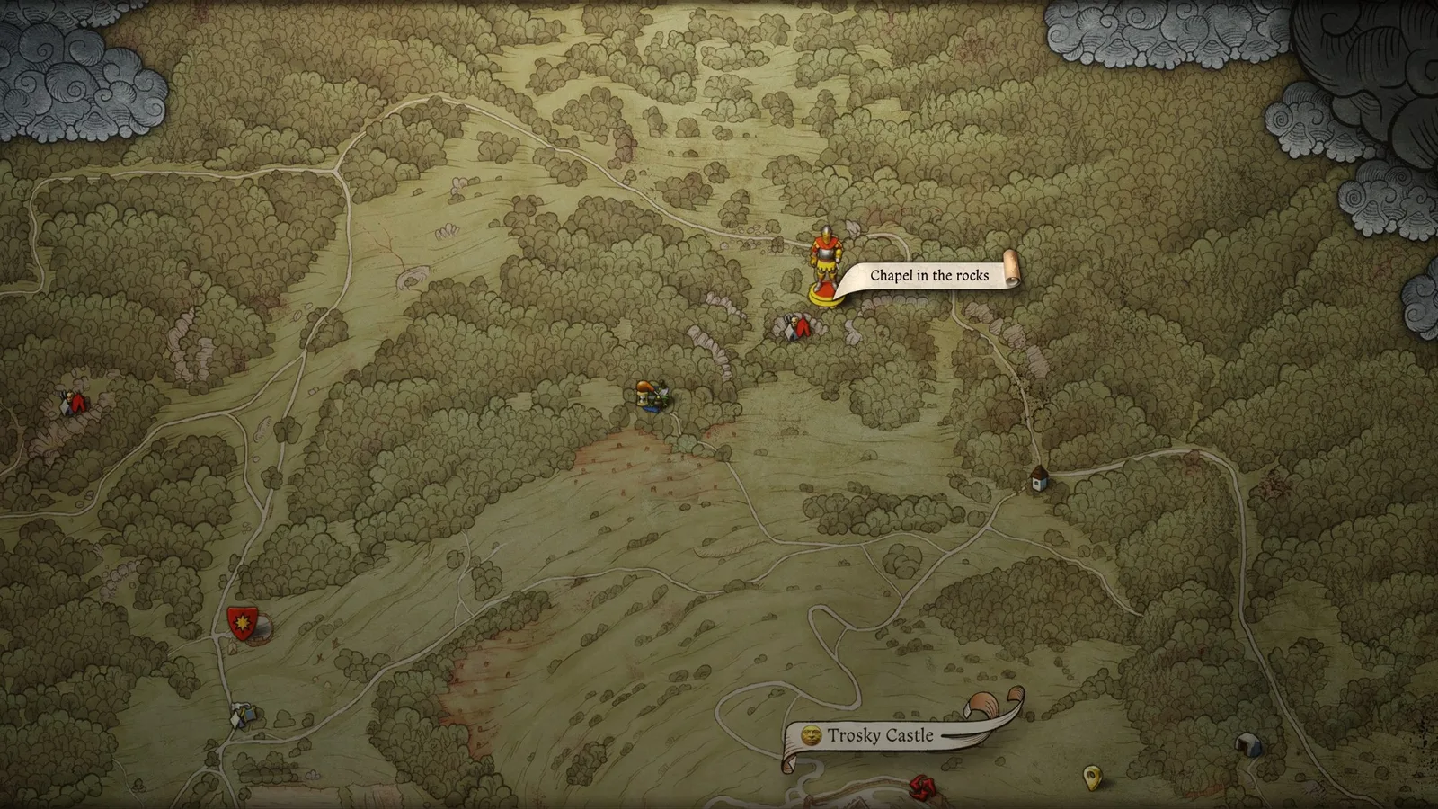 KCD2 lions crest: chapel clue location