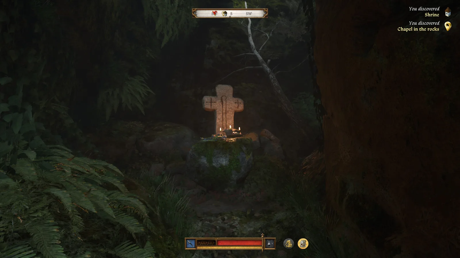 KCD2 lions crest: cave cross treasure clue