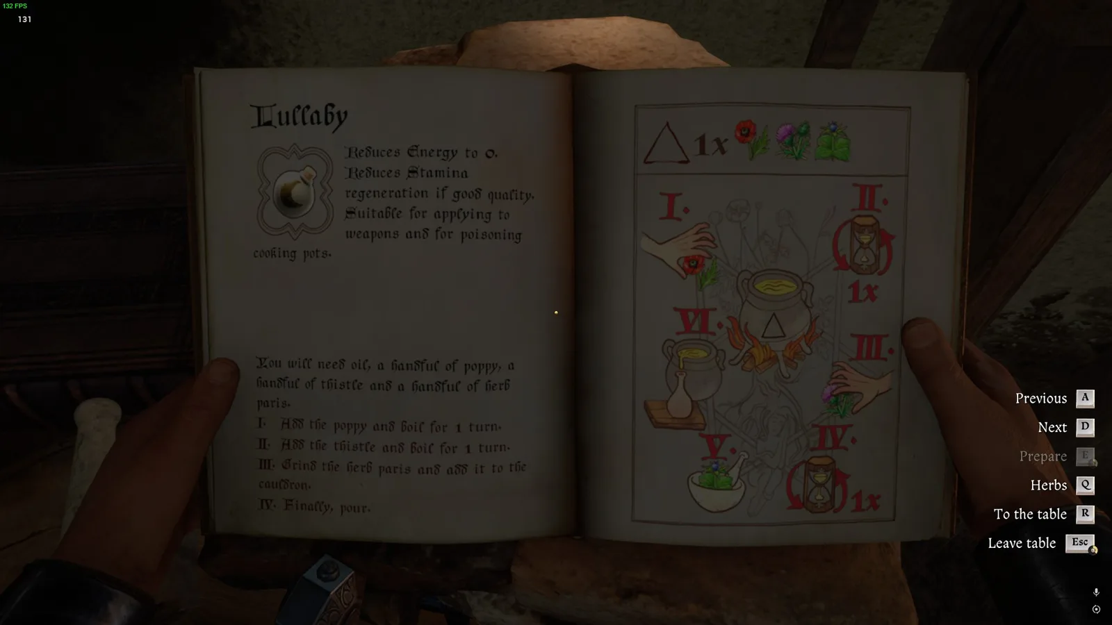 KCD2 Gift: Rezept für das Schlaftrank-Gift im Spiel